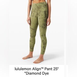 Lululemon Athletica Olive Leggings